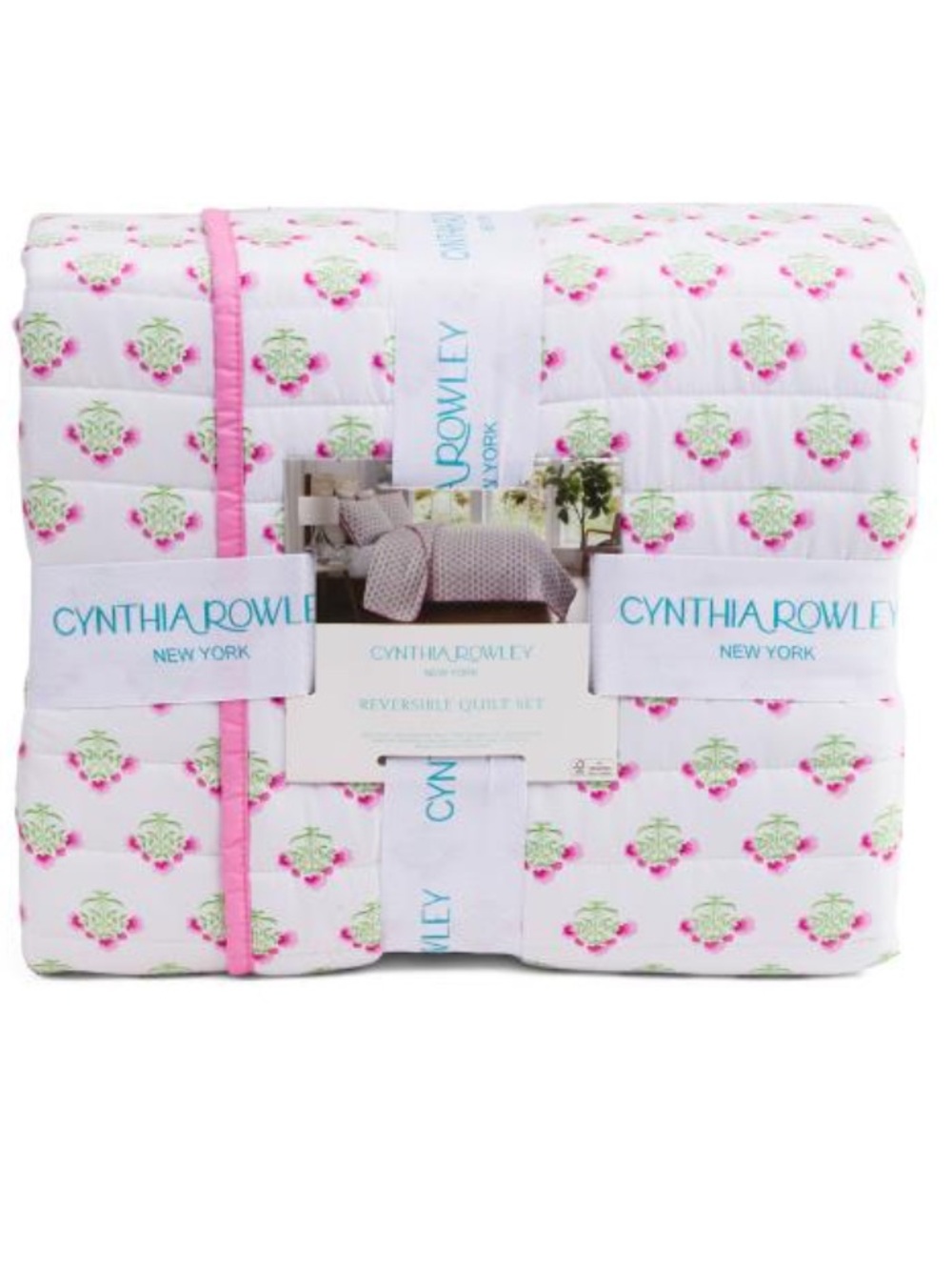 Cynthia Rowley Reversible Quilt Set